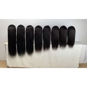Human <strong>Hair</strong> Beige Brown and <strong>Ash</strong> Brown Hand Painted Glueless Lace Front&amp;Top Wig With Ombre Highlights Wig - Product Image 4