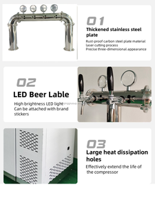 Máquina dispensadora <span class=keywords><strong>de</strong></span> cerveza <span class=keywords><strong>de</strong></span> acero inoxidable personalizada, grifo <span class=keywords><strong>de</strong></span> torre <span class=keywords><strong>de</strong></span> cerveza para pubs/cervecerías/fiestas - Product Image 5