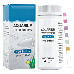 Jubway Factory Wholesale 6 en 1 Nitrite Chlorure Dureté Totale Carbonate Qualité de l'Eau pour l'Aquaculture pour Bandes/Bouteille - Product Image 1
