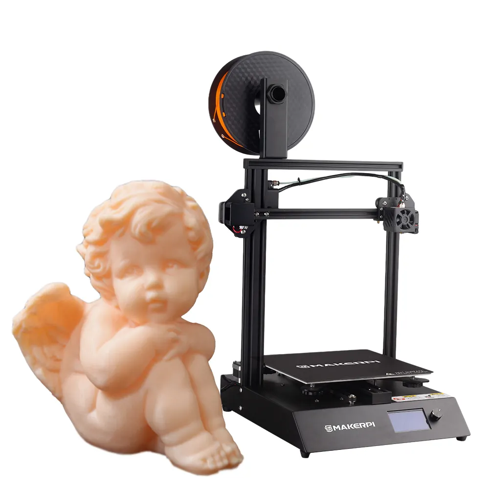 Macchina professionale MakerPi P2 3d stampante 1.75mm 3d Impresora Imprimante Drucker 3d stampante