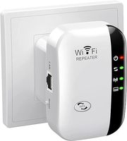 QLOCOM WPS routeur 300Mbps 2.4GHz sans fil WIFI répéteur WiFi Extender amplificateur WiFi Signal Booster Point d'accès AP