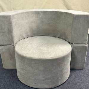 <span class=keywords><strong>Divano</strong></span> Modulare 2-in-1 per Bambini, Stile Moderno e Semplice, Rotondo, da <span class=keywords><strong>Terra</strong></span>, Comprimibile, Nuova Collezione 2026 - Product Image 3