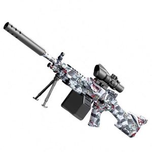 Niños juegos viejos eléctrico libre Blaster Mp5 adulto M4A1 juguetes bala burbuja Spinner piezas Fidget suave estrés Blaster Mp5 - Product Image 1