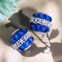 Perles en vrac en résine sculptée en forme de citrouille, avec bande de strass brillants et trou droit, fournitures DIY pour stylos, porte-clés, chaînes de téléphone et de sac