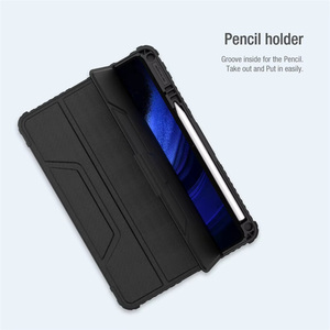 ฝาครอบกล้องสไลด์ระบบแม่เหล็กเต็มพื้นที่สำหรับ Xiaomi <span class=keywords><strong>Mi</strong></span> Pad 6 / Pad 6 Pro <span class=keywords><strong>11</strong></span> "<span class=keywords><strong>NILLKIN</strong></span> ARMOR SLIP Camera พร้อมที่ใส่ดินสอหนังฝาพับ - Product Image 6