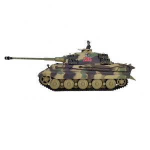 Modèle de <span class=keywords><strong>char</strong></span> lourd allemand Tiger King Henschel (TIGER II) à l'échelle <span class=keywords><strong>1</strong></span>:16, 3888A, 2,4 GHz, <span class=keywords><strong>char</strong></span> télécommandé IR+BB, jouets, loisirs, cadeaux - Product Image 5