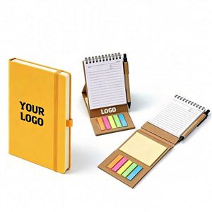 Customizable Logo Print Notebooks for Promotion Business Gift Pu Leather Hard Cover Note <b>Books</b> A6 School Notebook Wholesale - Product Image 1