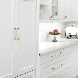 American Style Minimalist Pure Solid Brass <strong>Gold</strong> Color Customized Cabinet Door <strong>Handles</strong> <strong>Wardrobe</strong> Drawer Knobs Door <strong>Handles</strong> - Product Image 6