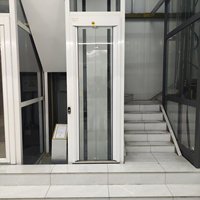 Ascenseur à double ouverture à installation rapide, design moderne, porte d'ascenseur standard pour la maison, marque Vectr, matériau métallique, 1 an
