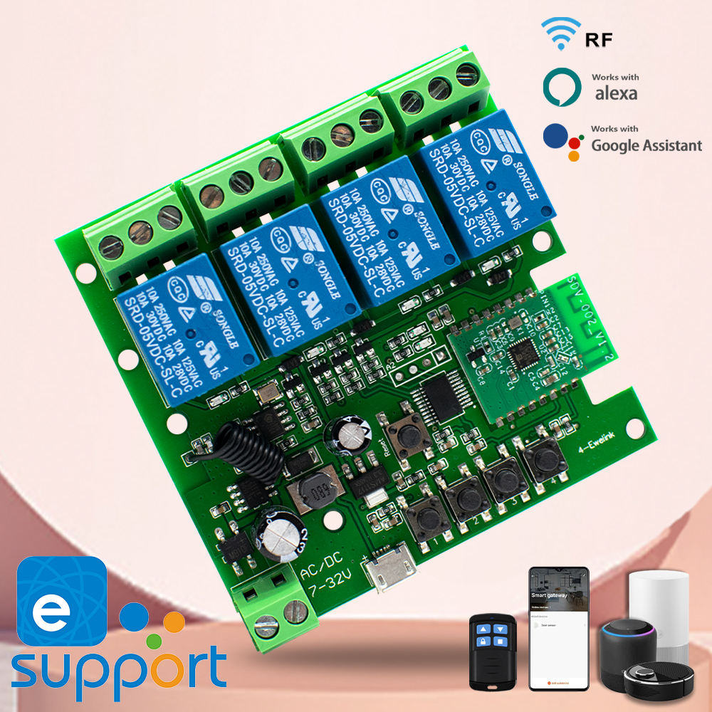 Smart Switch Smart Wifi Relay Switch Control With Alexa Google