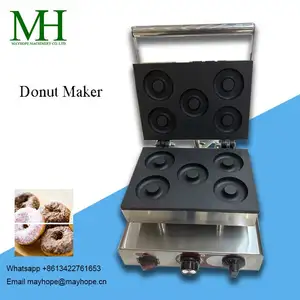 Volautomatische No Stick Lokma Mini Zoete Donut Frituurmachine En Jam Donut Making Machine Met Een Olietank