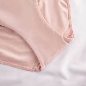 Braguitas de Satén para Mujer, Color Sólido, Sin Costuras - Product Image 2