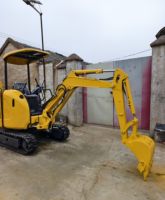 Excavadora KOMATSU PC20 de 2 Toneladas, 95% Nueva, Original, con EPA y CE, Excavadora Agrícola Usada, Mini Excavadora Komatsu 20 de 2 Toneladas