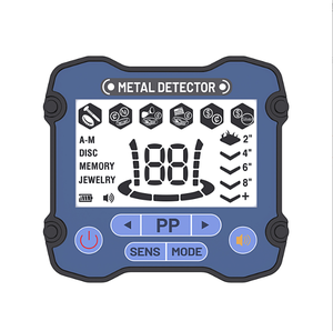 Détecteur de métaux professionnel TECLUNG GT853, mini, longue portée, étanche, bobine de 26 cm, indice de protection IP68, pour la recherche d'or et d'argent - Product Image 2
