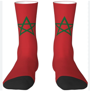 Chaussettes personnalisées de haute qualité avec drapeau de <span class=keywords><strong>Maurice</strong></span>, chaussettes amusantes, chaussettes décontractées, cadeaux pour femmes et hommes - Product Image 2