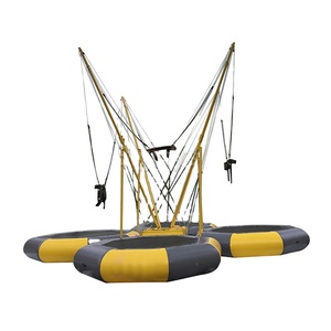 Outdoor Kids and Adult <strong>Bungee</strong> Jumping 4 in 1 Inflatable <strong>Bungee</strong> Trampoline Games - Product Image 1