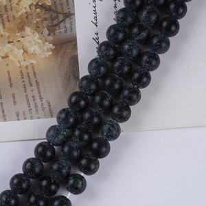 Cuentas Sueltas de Imitación de Piedra Antigua de 8mm, Color Verde, para Joyería, con Optimización de Hilo Manual, Suministro del Fabricante, Venta al Por Mayor - Product Image 2