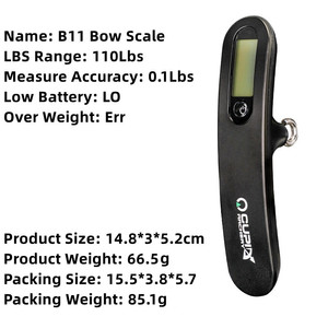 Compuesto de Tiro con Arco Escala de arco recurvo Dinamómetro digital eléctrico Arco Libras Lbs Herramientas de prueba de medición - Product Image 2
