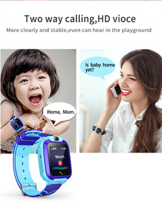 นาฬิกาอัจฉริยะสำหรับเด็ก VALDUS IP67 กันน้ำ รองรับซิมการ์ด 2G โทรออกได้ มีปุ่ม SOS ติดตามตำแหน่งเด็กชายเด็กหญิง รุ่น <span class=keywords><strong>Q12</strong></span> - Product Image 3