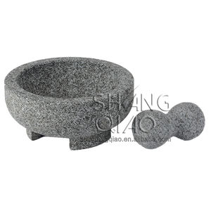 Mortero de granito de piedra Natural, conjunto de mazo con Tejolote, proveedor directo de fábrica - Product Image 2