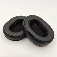 Pengiriman Cepat Bantalan Telinga Pengganti Baru untuk Headphone AKG K361 K371 Hitam