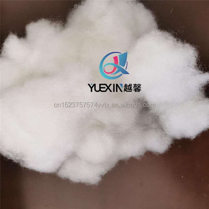 White Polyester Fiber polyfill, Fluff Stuffing High Resilience Fill Fiber