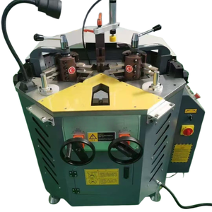 Machine à sertir les coins en aluminium avec PLC et moteur, coupeurs haute précision, spéciale pour la fabrication de fenêtres et de portes - Product Image 2