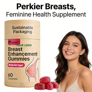 Gomas para Aumento de Seios OEM/ODM para Mulheres, Suplementos Herbais Naturais com Fenugreek e Saw Palmetto - Product Image 4