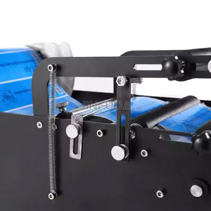 Tabletop Semi <strong>Automatic</strong> Square <strong>Bottle</strong> Labeler Flat Jars <strong>Labeling</strong> Sticker <strong>Machine</strong> Manual - Product Image 4