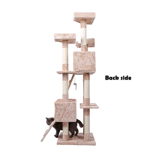 All'ingrosso negozio di animali prodotti grande gatto casa sull'albero torre con giocattoli musi per piccoli sport di arrampicata - Product Image 6