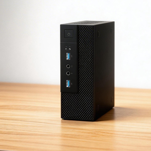 Mini PC Barebone AMD R5 3500U, boîtier pour jeux, ordinateur de contrôle industriel, mini PC 2COM AI - Product Image 3