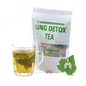 OEM private label high quality herbal lung detox tea for smokers health to effective clear the lungs