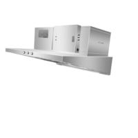 Puissant noyau d'aspiration d'air en acier inoxydable Hottes de cuisines commerciales en acier inoxydable Extracteur de fumée de cuisine