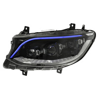 Phares LED de haute qualité JSL pour Mercedes-Benz Sprinter W907 2019-UP, mise à niveau des phares halogènes, assemblage de projecteurs LED