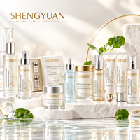 Coffret de Soins de Luxe au Filtrat de Sécrétion d'Escargot Fermentée, Peptide, Bifida Ferment, Céramide, Hydratation et Soin Raffermissant, Marque Privée