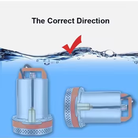 Incroyable Mini pompe à eau submersible à brosse 12v 370w ZQB DC Connecter avec panneau solaire ou batterie