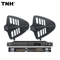 TNH AC848 16 Kanallı Sinyal Anten Dağıtım Sistemi Profesyonel UHF Kablosuz Mikrofon Sinyal Güçlendirici Amplifikatör Ses