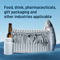 Coussin d'air gonflable isolant personnalisé de haute qualité pour l'emballage alimentaire