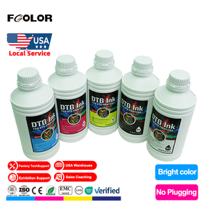 Fcolor 1000ml Chất lượng cao DTG dệt cho mực cho Epson đầu in cho in kỹ thuật số trên hàng may mặc Vải - Product Image 1