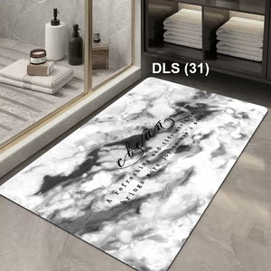 <span class=keywords><strong>Tapis</strong></span> <span class=keywords><strong>de</strong></span> <span class=keywords><strong>bain</strong></span> <span class=keywords><strong>carré</strong></span> moderne super absorbant et fin, antidérapant avec support en caoutchouc, séchage rapide, lavable, pour la maison et l'hôtel - Product Image 2