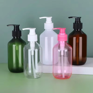 Plusieurs couleurs 300/500ml PET plastique lotion pompe bouteille <span class=keywords><strong>vide</strong></span> pour les produits de soins capillaires désinfectant pour les mains gel <span class=keywords><strong>shampooing</strong></span> détergent - Product Image 1