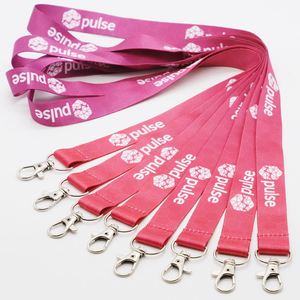 Porta Tarjetas de Identificación Personalizado con Logotipo, Correa de Sublimación con Doble Gancho para Personal Médico, Cordón de Poliéster - Product Image 1
