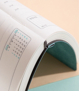 2026 A5 New Schedule Book High-Appearance Work Week Plan Notebook Thickened <b>Journal</b> Book for College Students Customizable Logo - Product Image 6