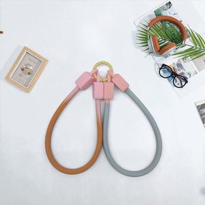 Creative Silicone <b>Wrist</b> <b>Strap</b> Lanyard Soft Anti-Loss Accessory for Mobile Phone and Bag - Product Image 4