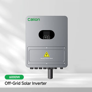 Inversor Solar Híbrido Fuera de Red de 6KW, 60-450Vdc, 110Vac/230Vac/240Vac, MPPT, Monofásico, para Uso Doméstico con Baterías de Litio, Pantalla LCD y WiFi Integrado - Product Image 1