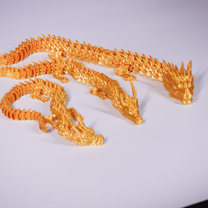 Service d'impression 3D personnalisé, dragon articulé géant XL, articulations flexibles et mobiles, PLA PETG OEM, vente en gros - Product Image 2