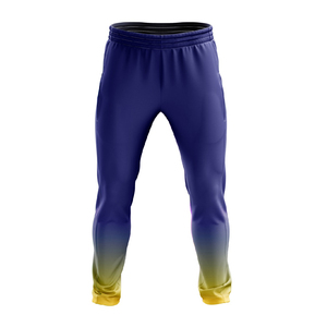 Men Two Tone Gradient <b>Training</b> Pants Elastic Waist Slim Fit Sports <b>Trousers</b> Athletic Running Track Pants Workout - Product Image 1