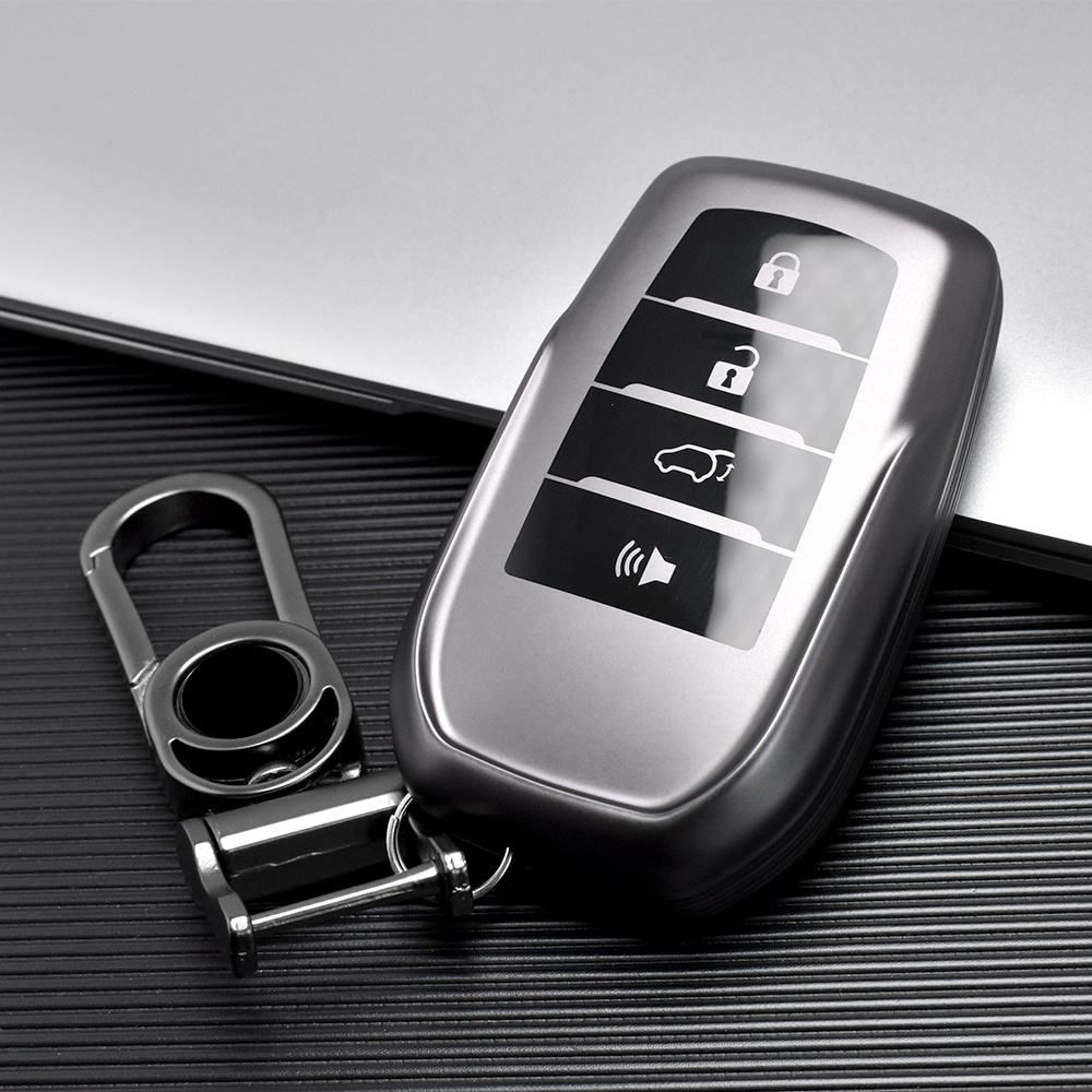 Métal gris + boucle métal