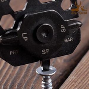 13 1 nhỏ gọn Túi EDC multitools thép không gỉ 420 Keychain xe đạp sửa chữa xe <span class=keywords><strong>kit</strong></span> dao công cụ-Đánh bóng OEM tùy chỉnh - Product Image 2