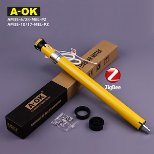 <span class=keywords><strong>Moteur</strong></span> tubulaire électronique intelligent Tuya Zigbee <span class=keywords><strong>AOK</strong></span> AM35-6/28-MEL-PZ pour stores et volets roulants motorisés 35 mm - Product Image 1
